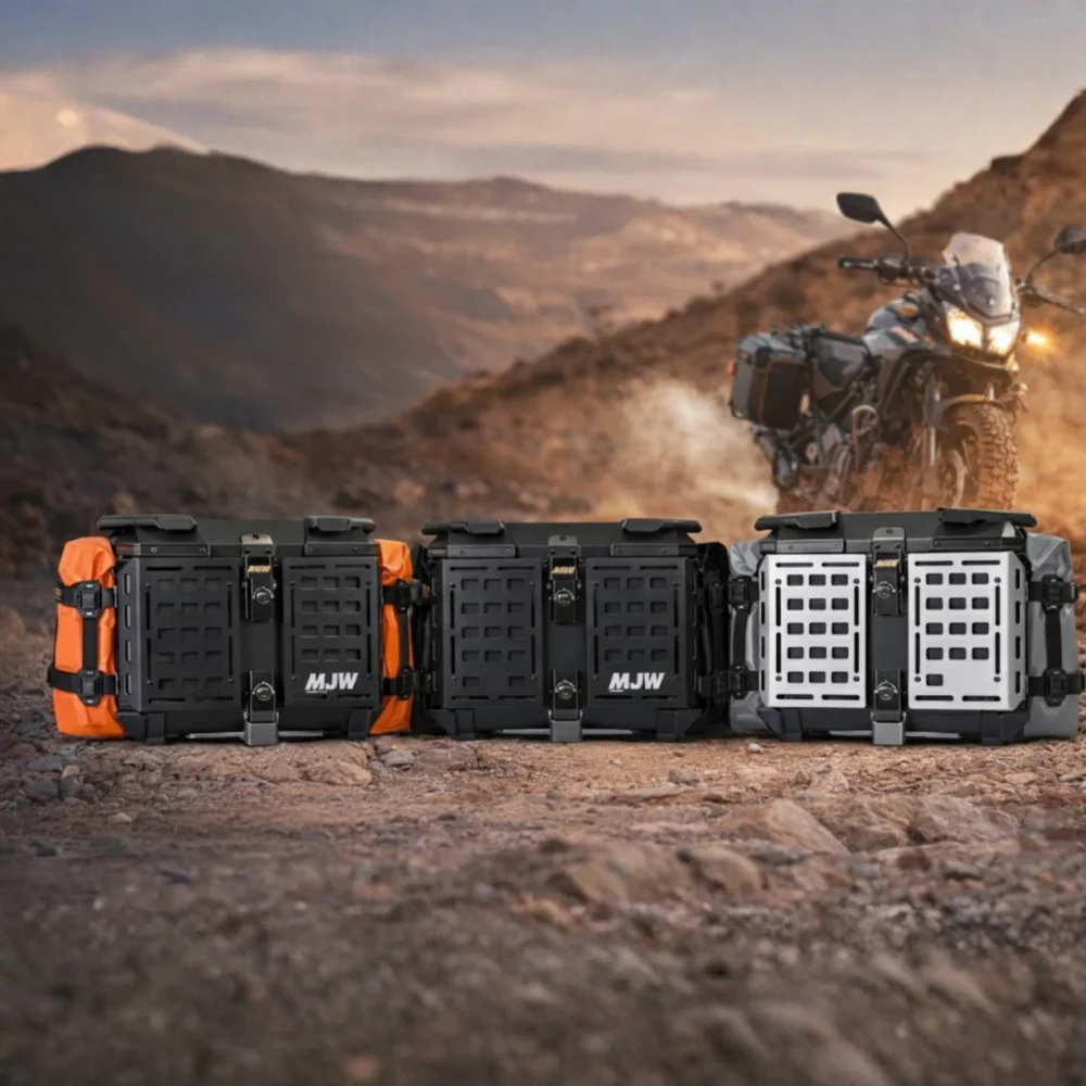 Top Case with Crash Bags